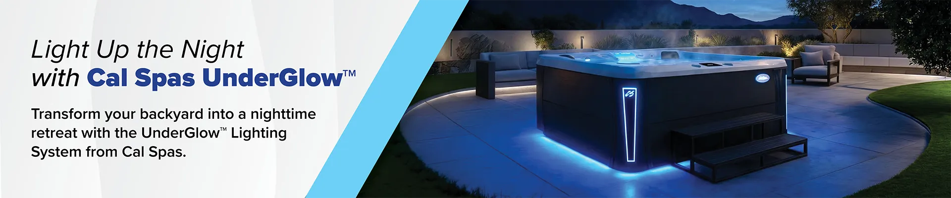 Calspas hot tub being used in a family setting - Rockhill